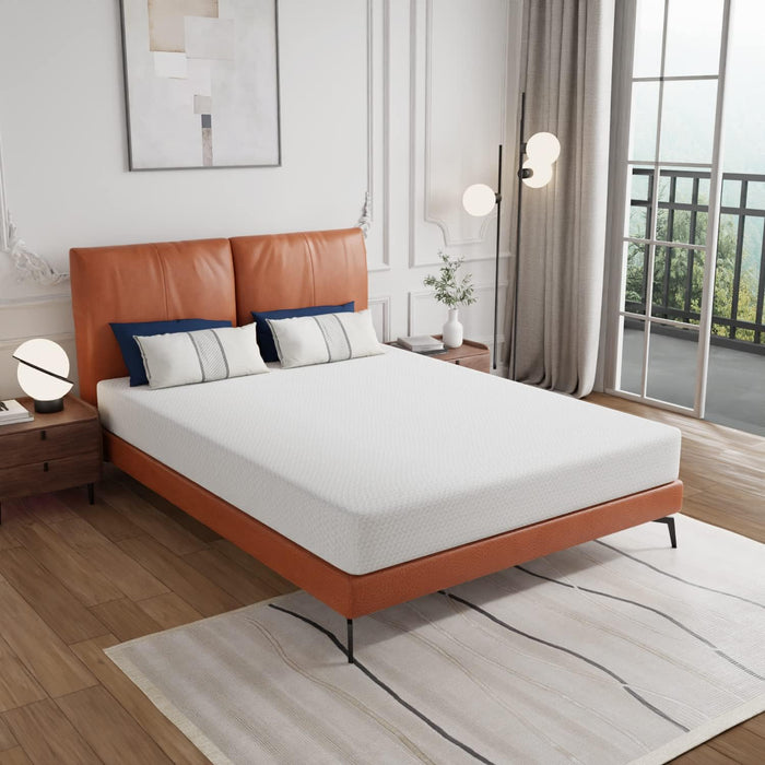 | 8 Inch Queen Mattress | White | Green Tea Gel Memory Foam