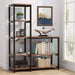 Book Shelf for Bedroom, 5-Tier Tall Bookshelf with 3 Display Shelves for Living Room, Wooden Bookcases Modern Free Standing Bookshelves for Office
