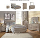 Signature Design by Ashley Culverbach Farmhouse Queen Panel Bed, Foundation or Box Spring Needed, Gray
