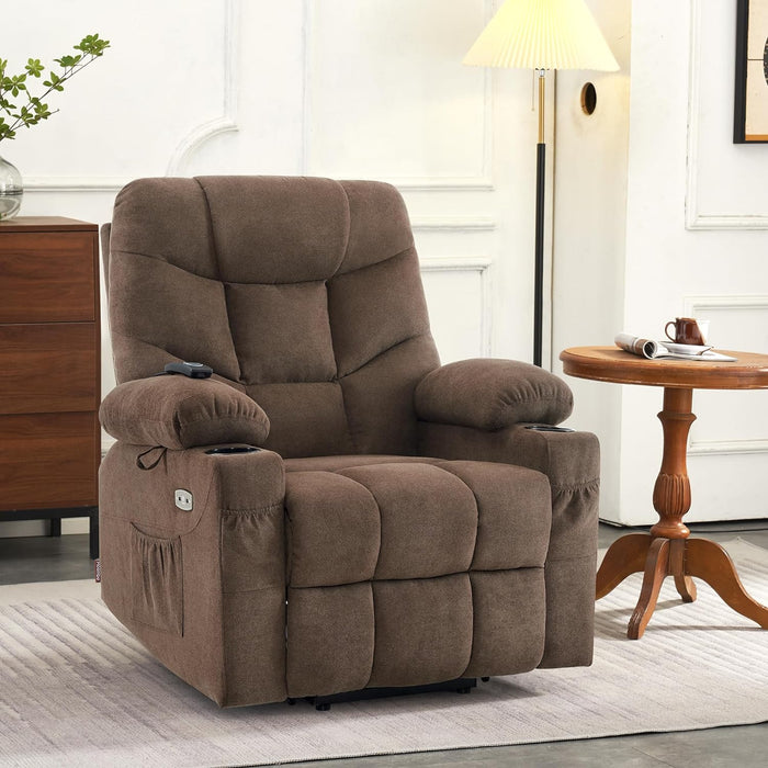 Power Lift Recliner Chair with Extended Footrest