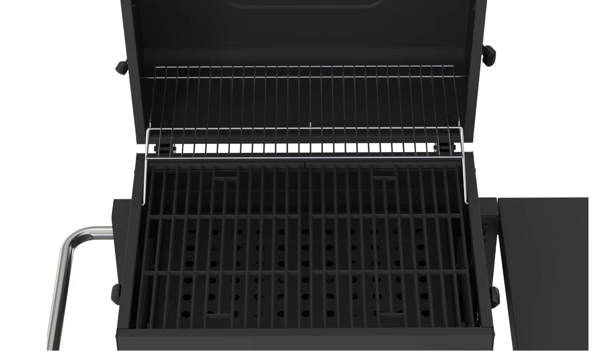 Heavy Duty 24-Inch Charcoal Grill, Black