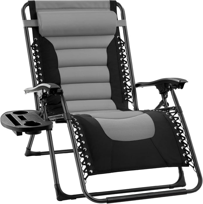 Oversized Padded Zero Gravity Chair Recliner