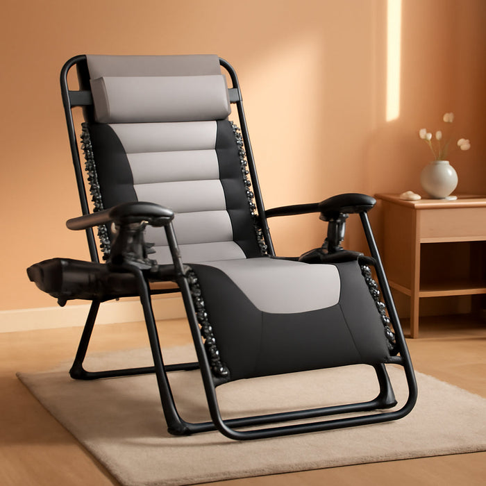 Oversized Padded Zero Gravity Chair Recliner