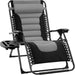 Oversized Padded Zero Gravity Chair Recliner