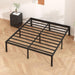 Metal Platform Bed Frame 14 Inch Tall,No Box Spring Needed,Full Size Bed with Heavy Duty Strong Support Slats,Easy to Assemble,Black