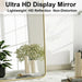 Goldtone 56X21 Complete Length Floor Standing Mirror