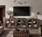 31.5" Sideboard Buffet Cabinet with Arched Glass Doors