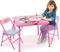 Mouse Kids Table & Chairs Set for Kid and Toddler 36 Months up to 7 Years, Includes: 1 Table (24"L X 24"W X 20"H), 2 Chairs (13"L X 13.5"W X 21"H) Weight Limit: 70 Lb