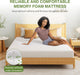 Twin 6 Inch Memory Foam Mattress CertipurUSCertified