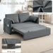 SixtyThreeInch Pullout Velvet SofaBed PremiumEdition