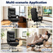Ergonomic Office Chair Executive PU Leather High Back, 400Lbs Heavy Duty Reclining Desk Chair with Footrest, Adjustable Lumbar Support, Padded Armrests, Wide Seat, Black