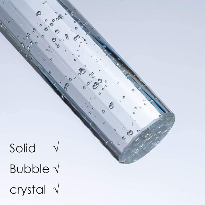 Black TwelveLight LED Dimmable Crystal Chandelier Fixture