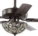 Oil Rubbed Bronze Ceiling Fan Integrated Cooling System