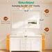 Bathroom Vanity Mirror Frameless with 1" Beveled Edge 60X36 In