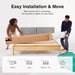 Twin Mattress, 6 Inch Twin Size Mattresses in a Box with Smarts™ Coil for Pressure Relief, Medium Plush Foam and Spring Hybrid Colchones with Certipur-Us Certified