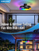 Indoor & Outdoor Ceiling Fans for Patios with Rgb Light,3-Way Installation