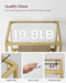UltraSlim Bookshelf Gold Frame Modern Display Unit