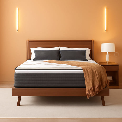Queen Mattress in a Box, Hybrid Mattresses Queen Size 10 Inch Medium Firm
