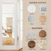 Four 14x12 Shatterproof Wall Mirror Tiles Adhesive