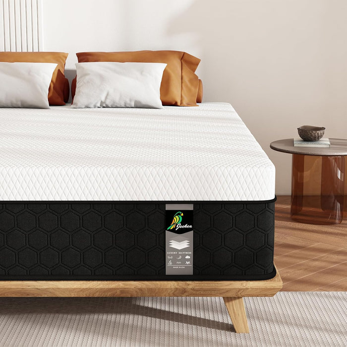 Full Hybrid Mattress, 10 Inch, Medium-Firm, Motion Isolation