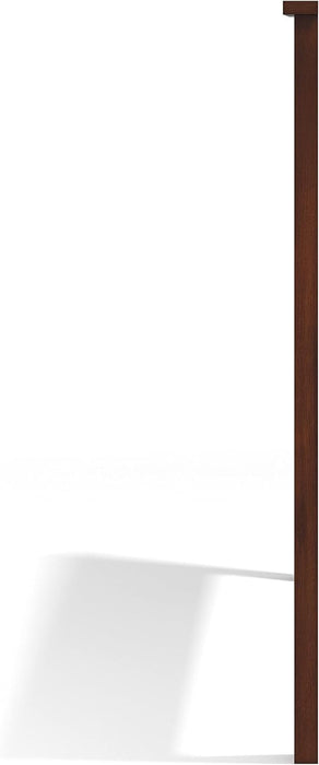 Farmhouse Style Wood Panel Headboard in Cherry - Full Size