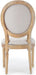 Phinnaeus Polyester Beige Fabric Dining Chair (Set of 2), 2-Pcs Set