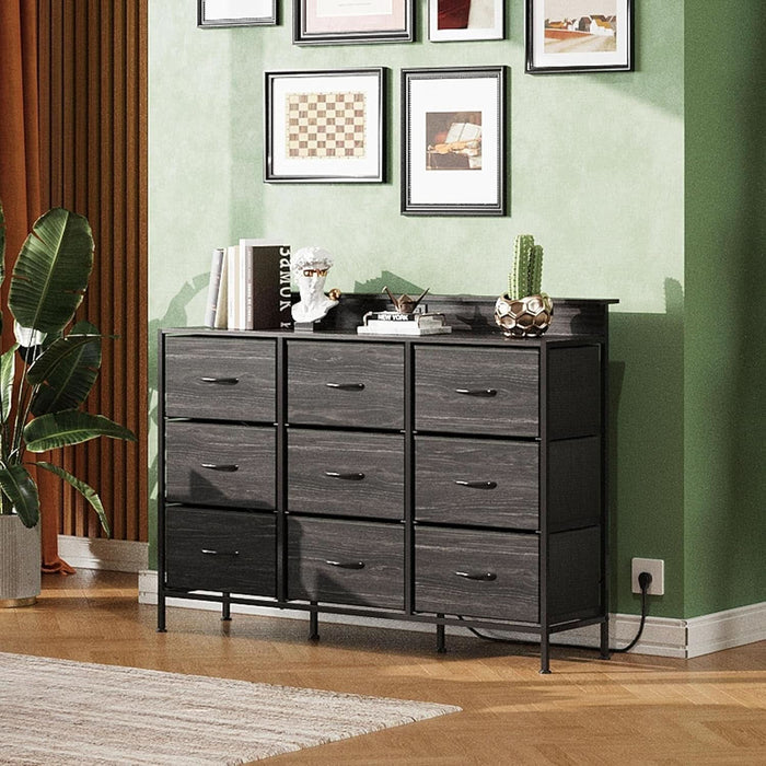 Dresser TV Stand 55 Inch With LED Lighting And Charging Dresser TV Stand 55 Inch With LED Lighting And Charging