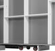 Queen Murphy Wall Bed With HiddenRotatingStorageUnit