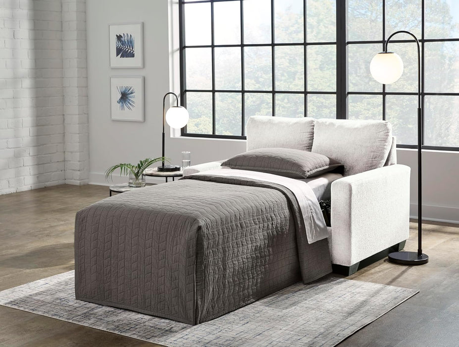 Twin White PremiumUltraVision MemoryFoam Sofa Sleeper