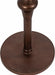 Stratton round Pedestal Drink Table; 13 X 13 X 26; Bronze; Decorative Mini Table for Use as Indoor Plant Stand or Cute Martini Table