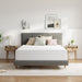 Queen Mattress, 12 Inch Queen Memory Foam Mattress in a Box, Dual-Layer Design with High-Density Base for Support & Pressure Relief, Natural Fiber Infused for Cool & Refreshing Sleep，Firm