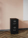 Hirsh Industries 25" Deep Commercial 2 Drawer Letter Size High Side Vertical File Cabinet Color: Black