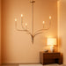 Livadia 6-Light Chandelier, Champagne Bronze