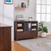 40Inch Industrial Hardwood Lateral Filing Cabinet Wheels