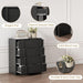 4 Drawer Dresser for Bedroom, Dresser with Vertical Handle