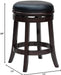 Backless Counter Height Stool, 24-Inch, Cherry