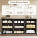 9 Drawer Dresser for Bedroom, Wide Modern Chest of Drawers, Large Wood Dresser Wooden Storage Organizer for Living Room, Hallway Entryway