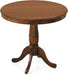 DarkWalnut Round Dining Table 32InchDiameter ProFinish