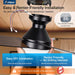 30 Inch Black Ceiling Fan EnergyEfficient RemoteControl