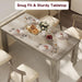 Farmhouse Dining Table, Rustic Rectangle Kitchen Dining Table