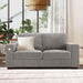 70" Chenille Loveseat - Gray