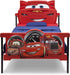 Plastic 3D-Footboard Twin Bed, Disney/Pixar Cars