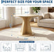 31'' round Dining Table for 4 People, Kitchen Table for Dining Room