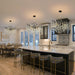 31.5" Tree Branch Chandelier Black 10-Light Crystal Chandelier