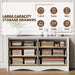 Dresser for Bedroom, 6 Drawer Wood Dresser, White