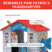 Nick Jr. PAW Patrol Plastic Indoor/Outdoor Playhouse with Easy Assembly by