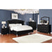 Deanna 4-Piece Eastern King Bedroom Set Black