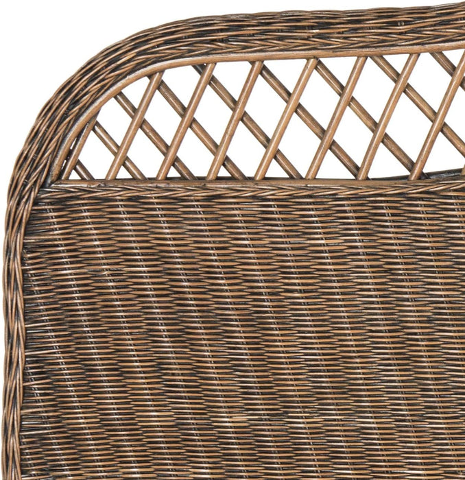 Home Collection Sephina Brown Rattan Headboard (Queen)
