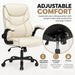 Executive Office Chair with Lumbar Support, High Back, up to 275 Lbs, White