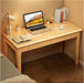 Solid Wood Desk with Drawers, Writing Study Table for Small Spaces, Mid Century Versatile Home Office Computer Workstation, Wooded Vanity Table for Bedroom